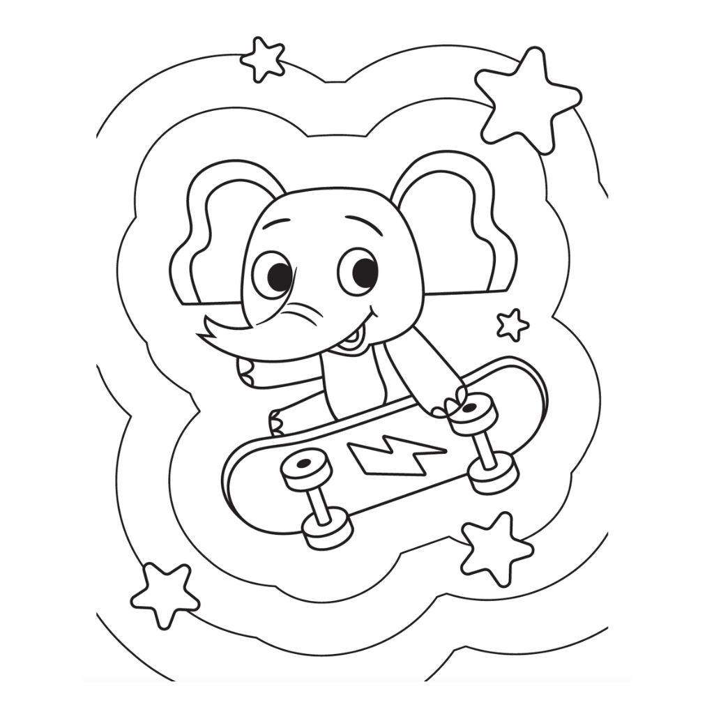 COLORING BOOK Listener Kids Coloring book listener kids