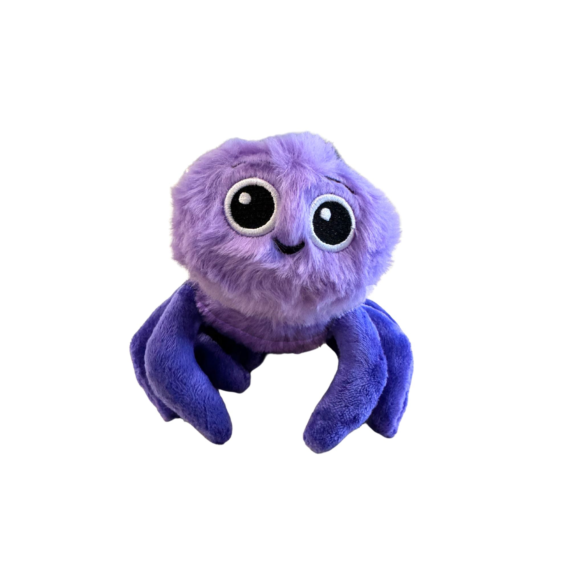 Listener Kids Eduardo The Spider Plush Toy For Ages 0+ | 7", Soft, Fuzzy, Purple, Stuffed Animal Listener Kids Eduardo The Spider Plush Toy For Ages 0+ | 7", Soft, Fuzzy, Purple, Stuffed Animal