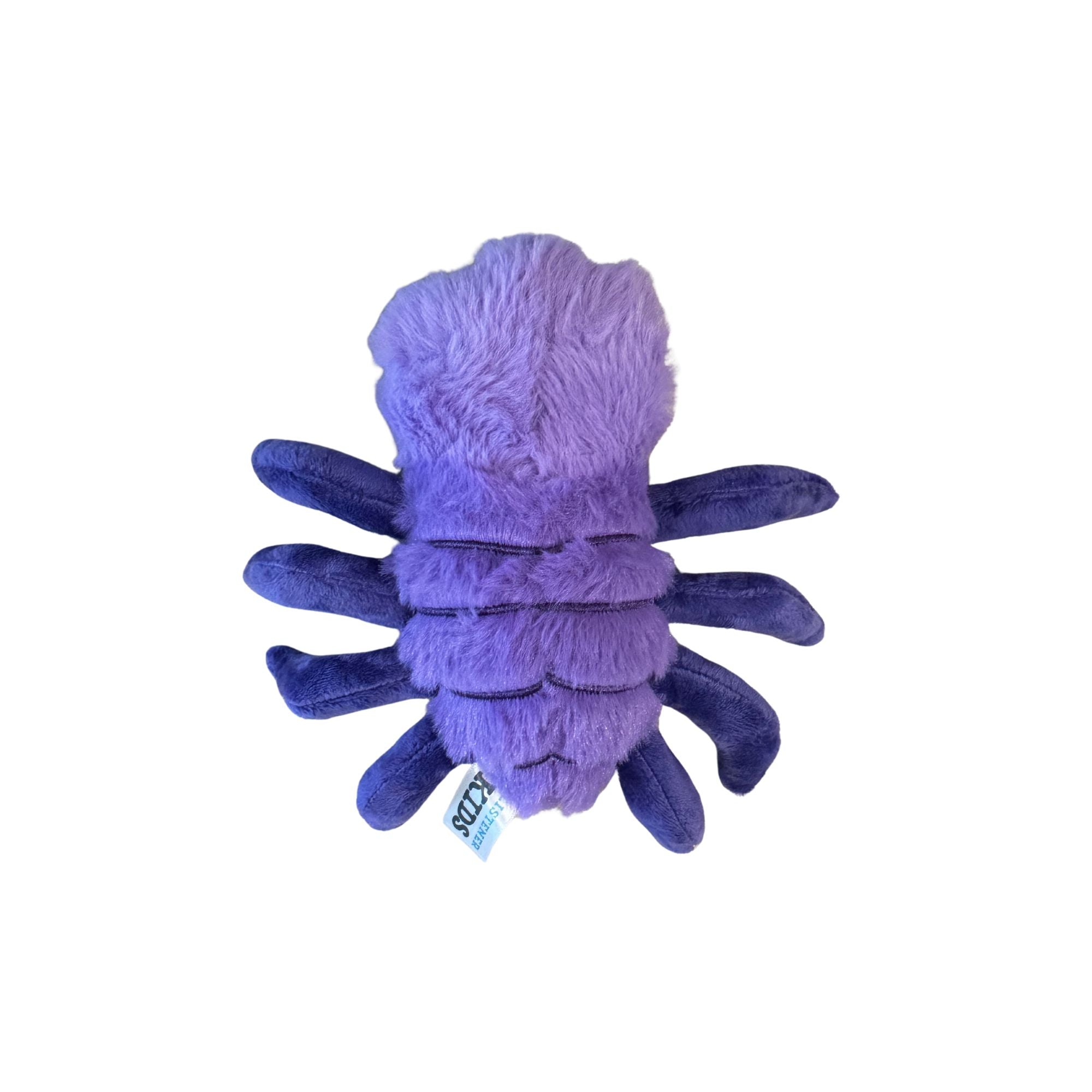 Listener Kids Eduardo The Spider Plush Toy For Ages 0+ | 7", Soft, Fuzzy, Purple, Stuffed Animal Listener Kids Eduardo The Spider Plush Toy For Ages 0+ | 7", Soft, Fuzzy, Purple, Stuffed Animal