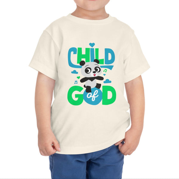 T-SHIRT (Toddler): Child of God - Pearl the Panda – Listener Kids