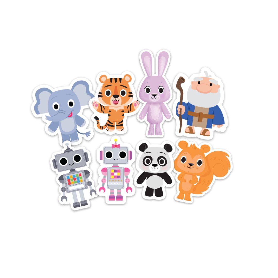 STICKER PACK: All Characters – Listener Kids