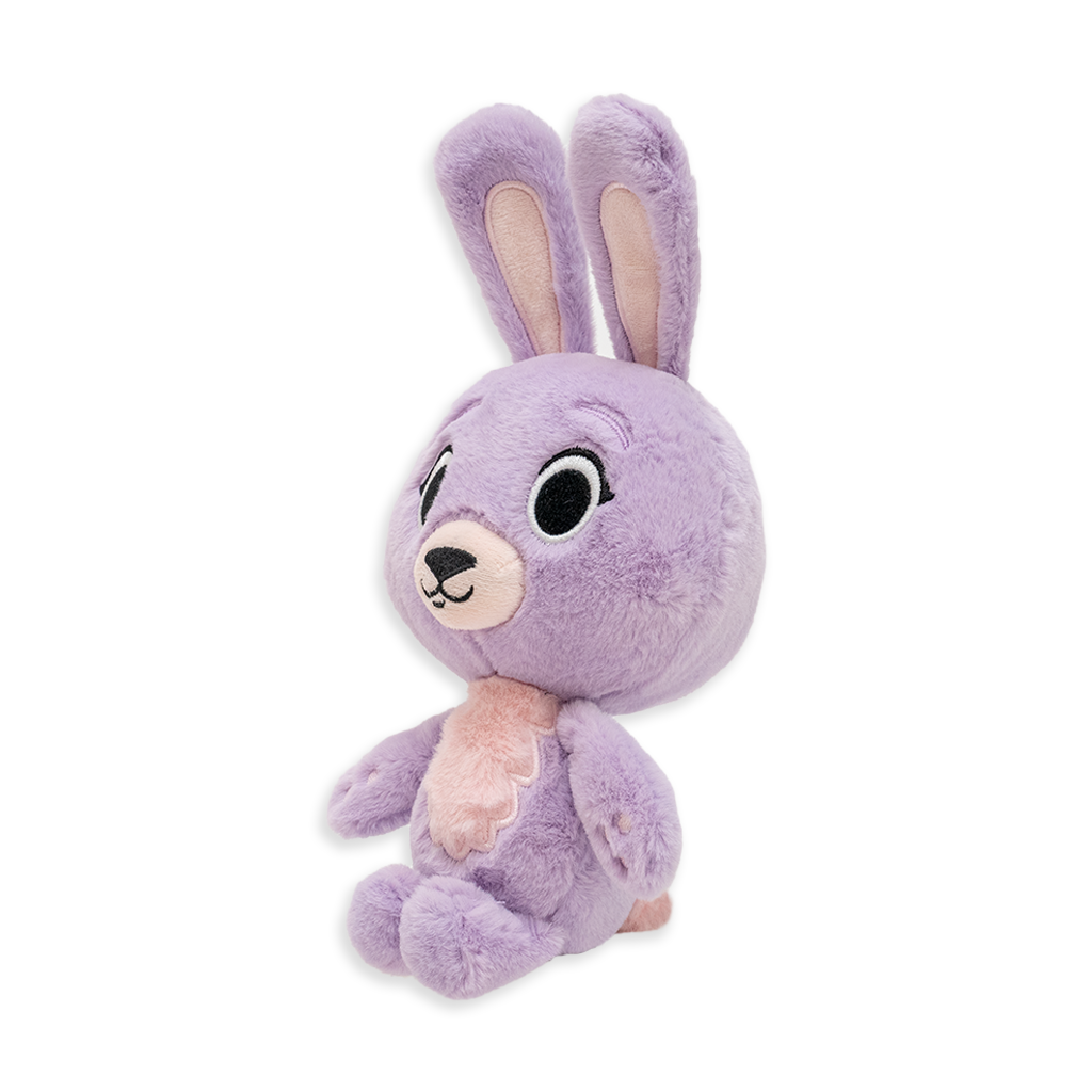 Purple bunny stuffed animal sales