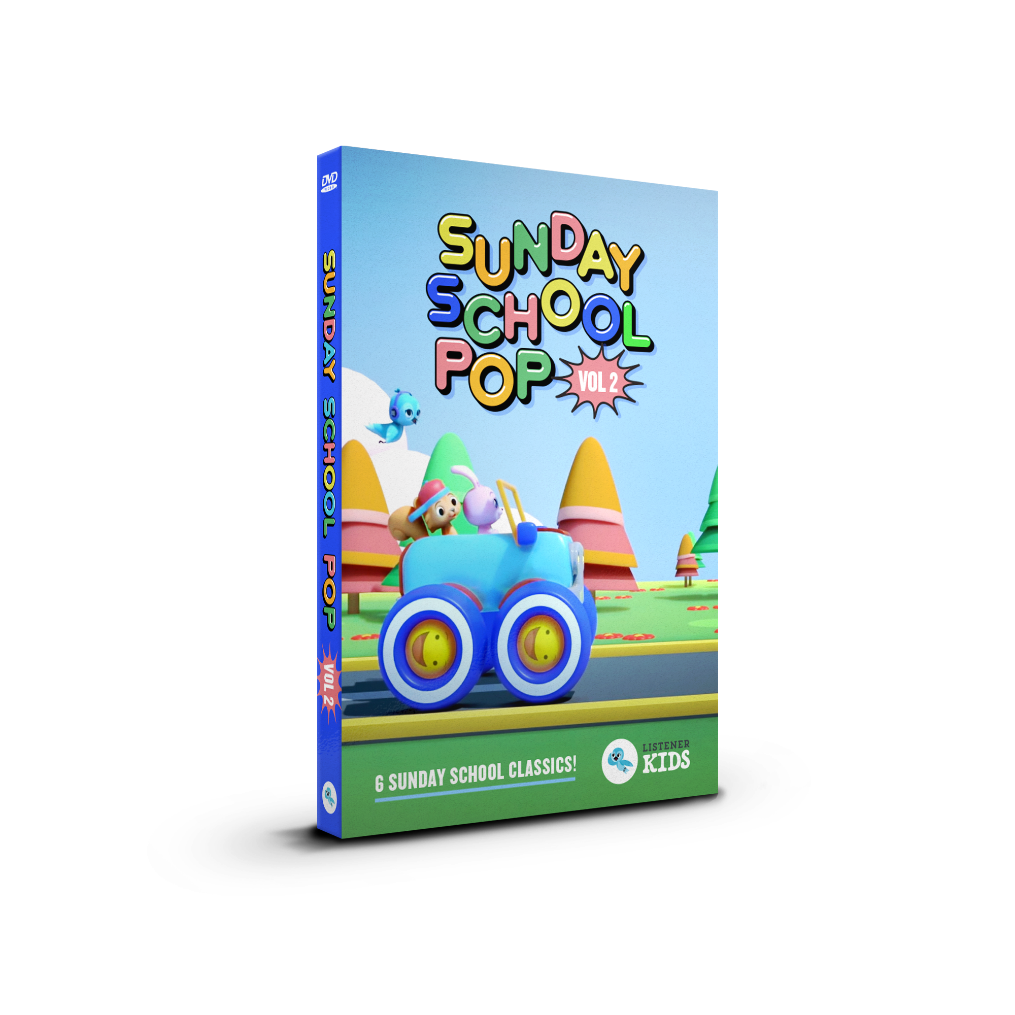 DVD: Sunday School Pop by Listener KIDS – Listener Kids