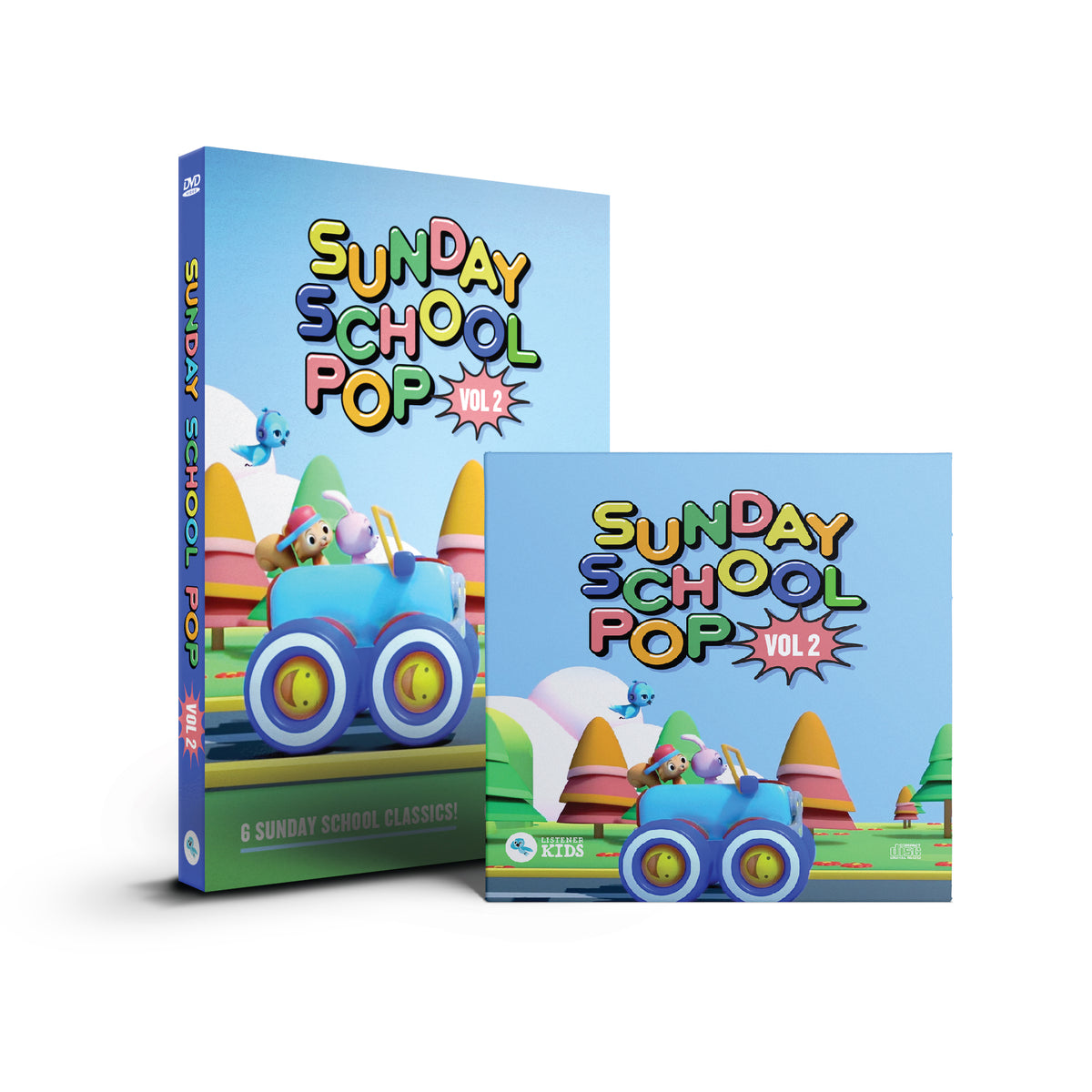 "Sunday School POP" DVD & CD Bundle